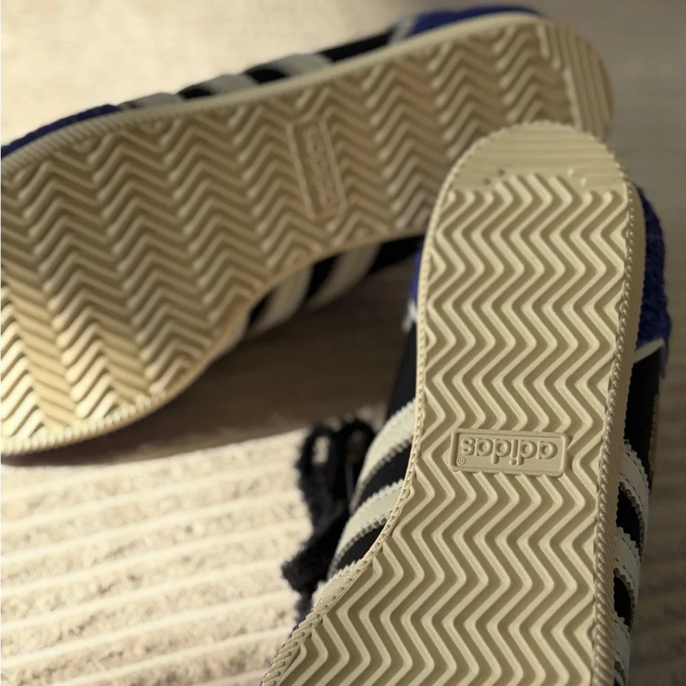 Purple and White Flame Sneakers - Picture 3 of 5